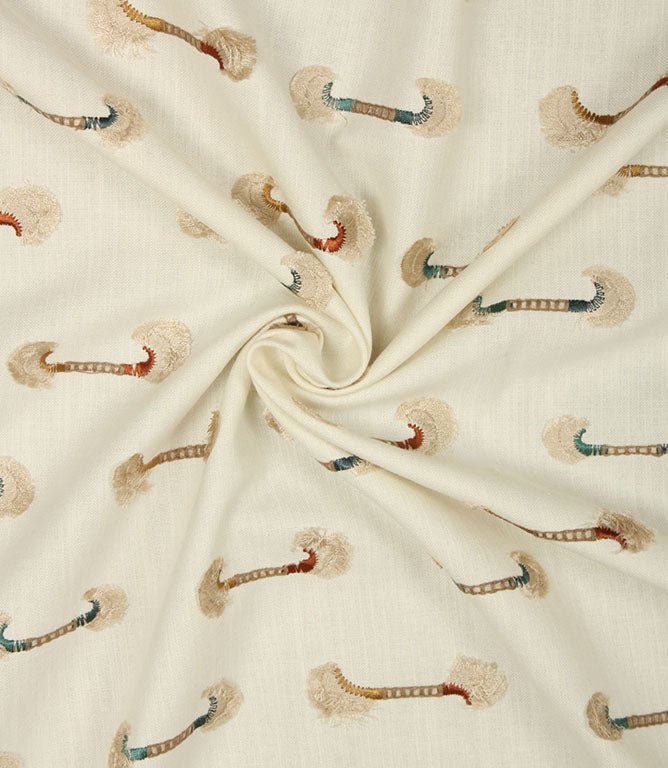 Caspian Fabric / Chalk - Just Fabrics