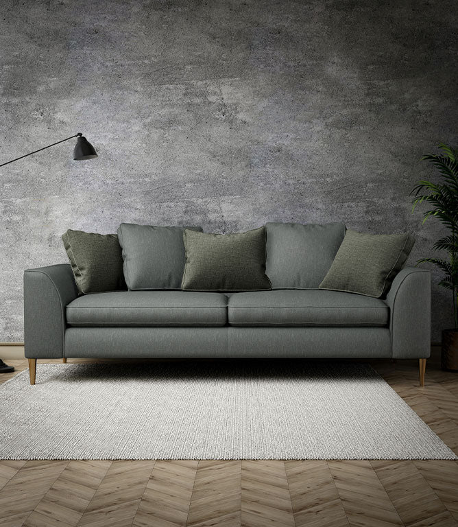 Pershore FR Fabric / Gunmetal - Just Fabrics