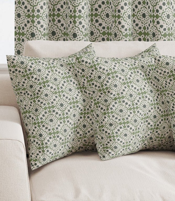 Bramble Croft Fabric / Sage - Just Fabrics