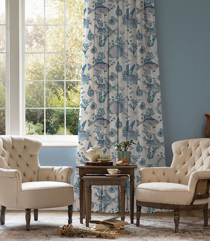 Bollu Fabric / Marine - Just Fabrics