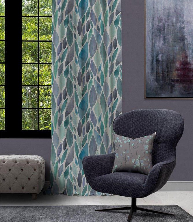 Koyo Fabric / Aqua - Just Fabrics