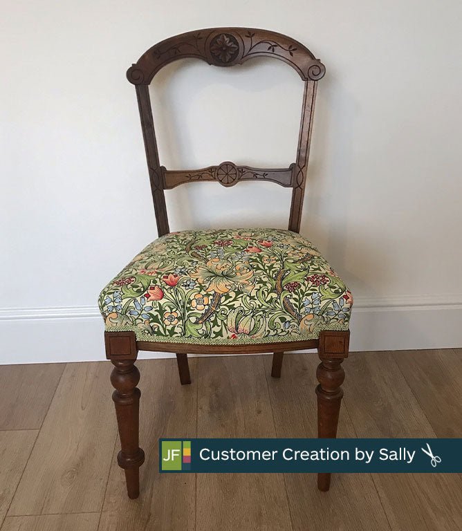 Golden Lily Fabric / Multi - Just Fabrics