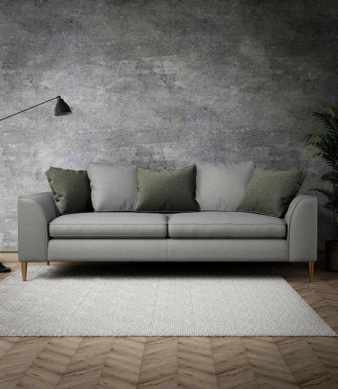 Pershore FR Fabric / Cement - Just Fabrics