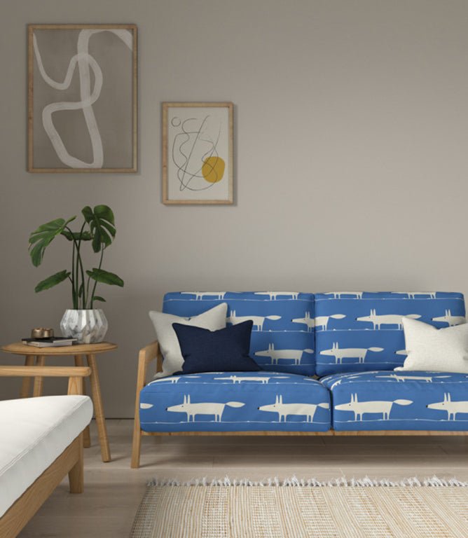 Midi Fox Fabric / Denim - Just Fabrics