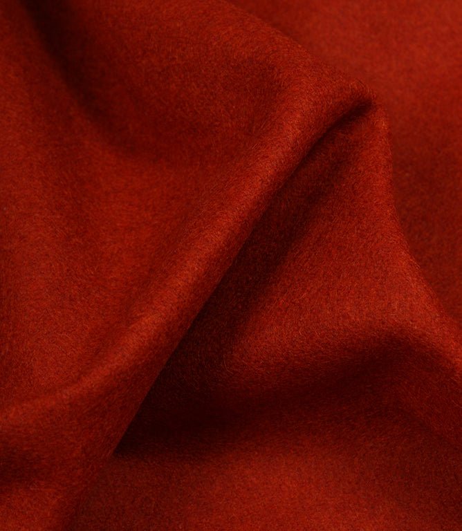 Morris Wool Fabric / Scarlet - Just Fabrics