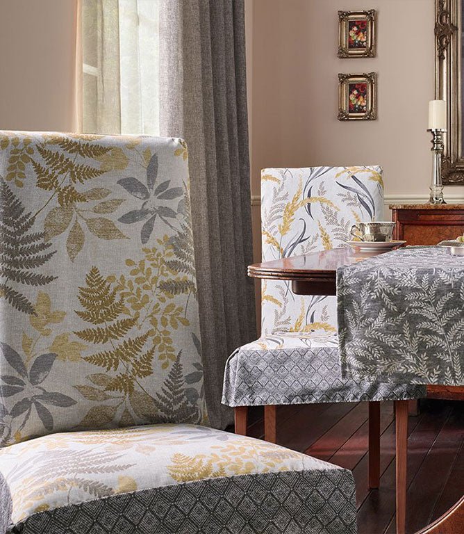 Aubrey FR Upholstery Fabric / Linen - Just Fabrics