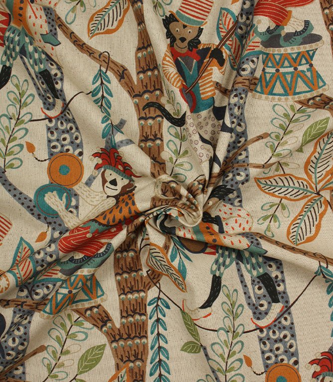 Treetop Symphony Fabric / Multi - Just Fabrics