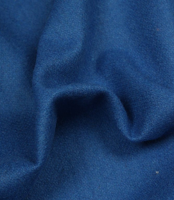 Morris Wool Fabric / Cobalt - Just Fabrics