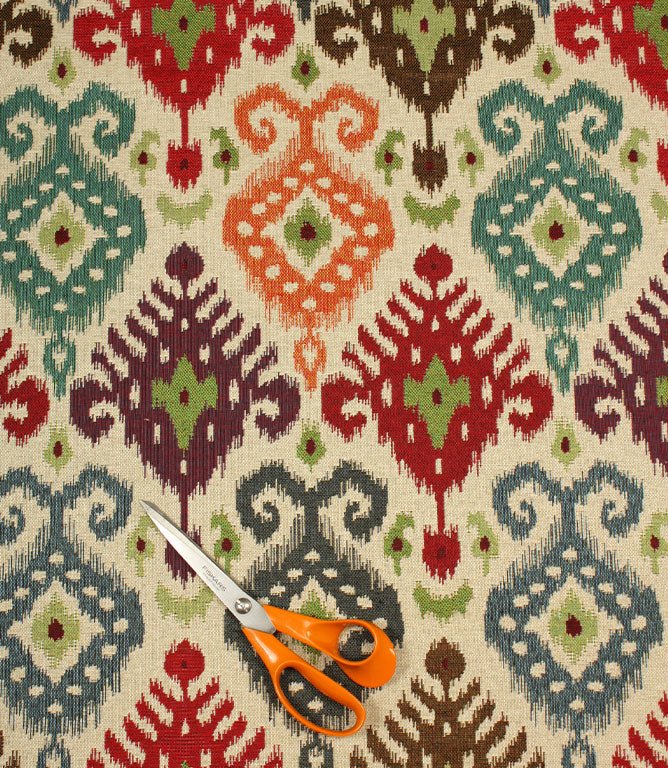 Salma Fabric / Multi - Just Fabrics