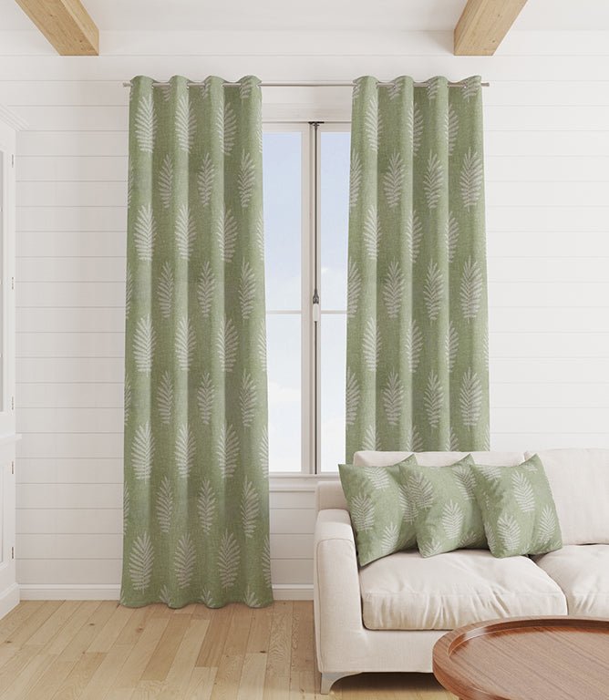 Fernleigh Fabric / Sage - Just Fabrics