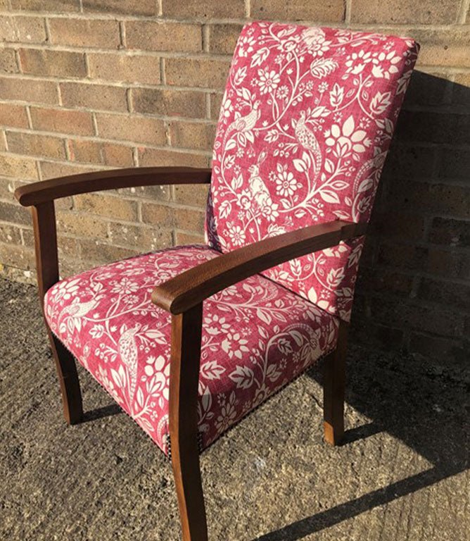 Heathland Fabric / Rouge - Just Fabrics