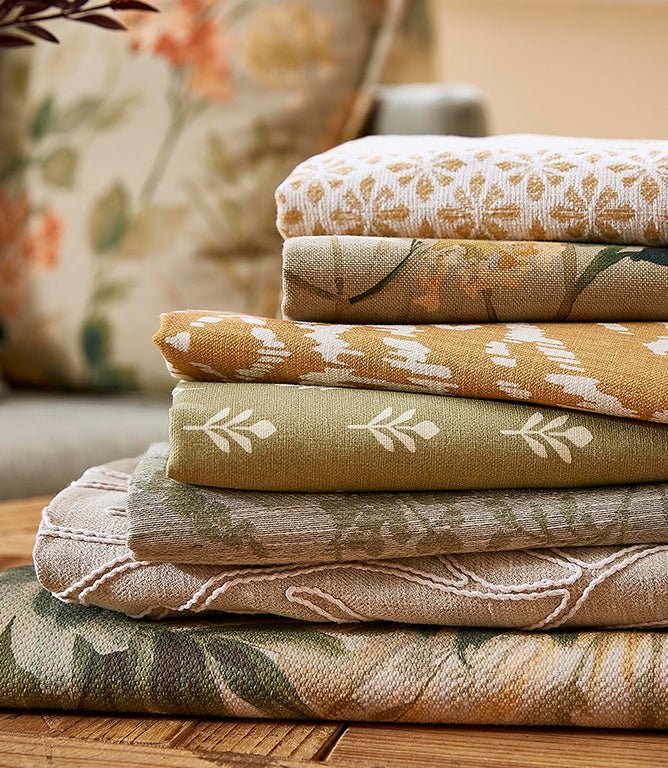 Little Bud Fabric / Fennel - Just Fabrics