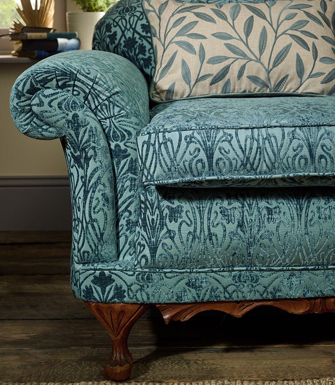 Tiverton Fabric / Verdigris - Just Fabrics