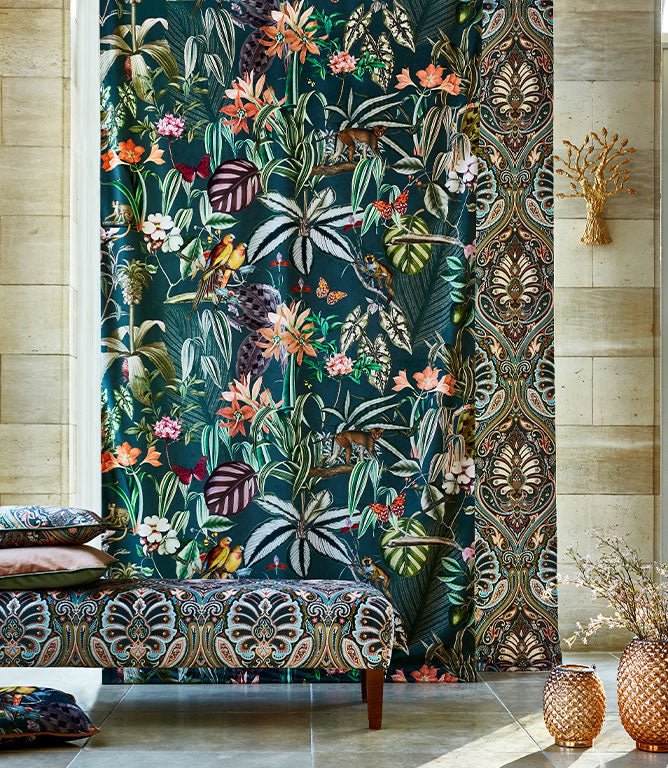 Barbados Fabric / Jade - Just Fabrics