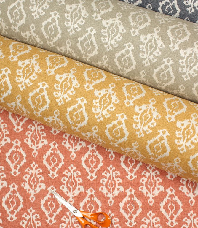 Safi Fabric / Navy - Just Fabrics