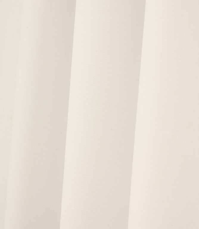 Washed Cotton Canvas Fabric / White - Just Fabrics