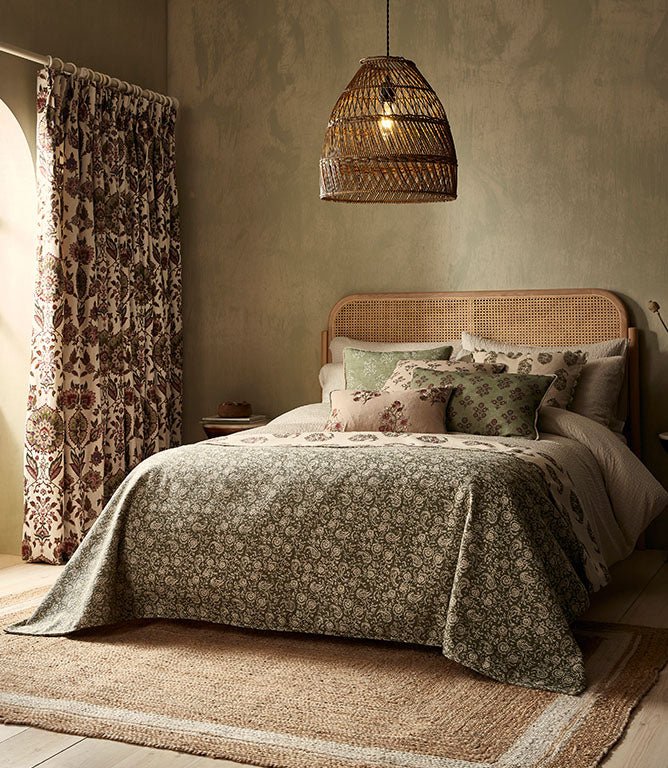 Kochi Fabric / Mint - Just Fabrics