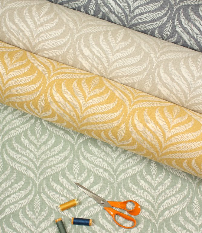 Molly Fabric / Feather Grey - Just Fabrics