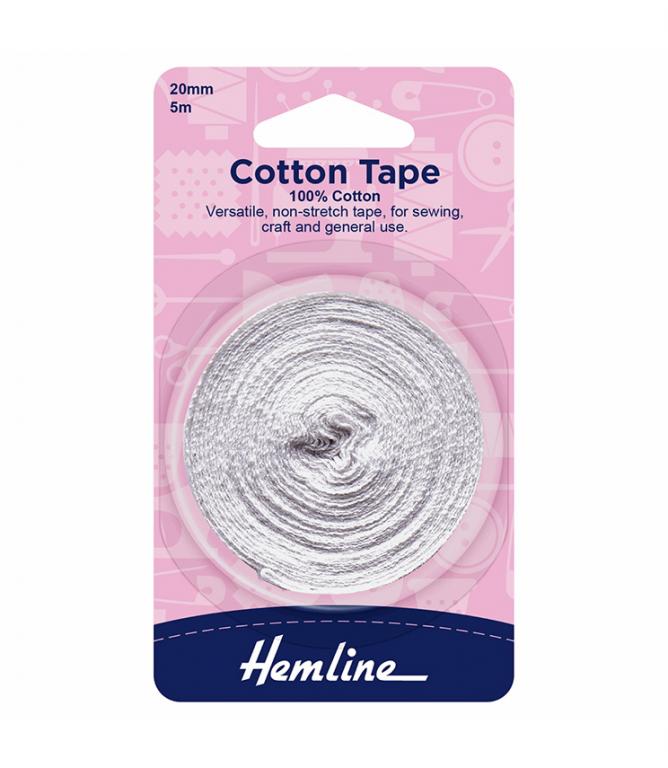Cotton Tape 20mm - Just Fabrics