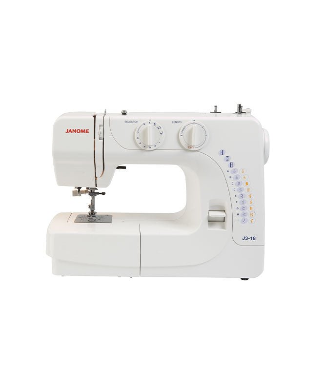 Janome J3 - 18 Sewing Machine - Just Fabrics