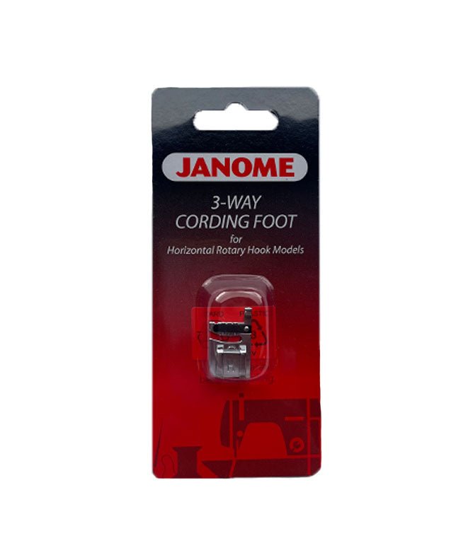 3 - Way Cording Foot (H) - Just Fabrics
