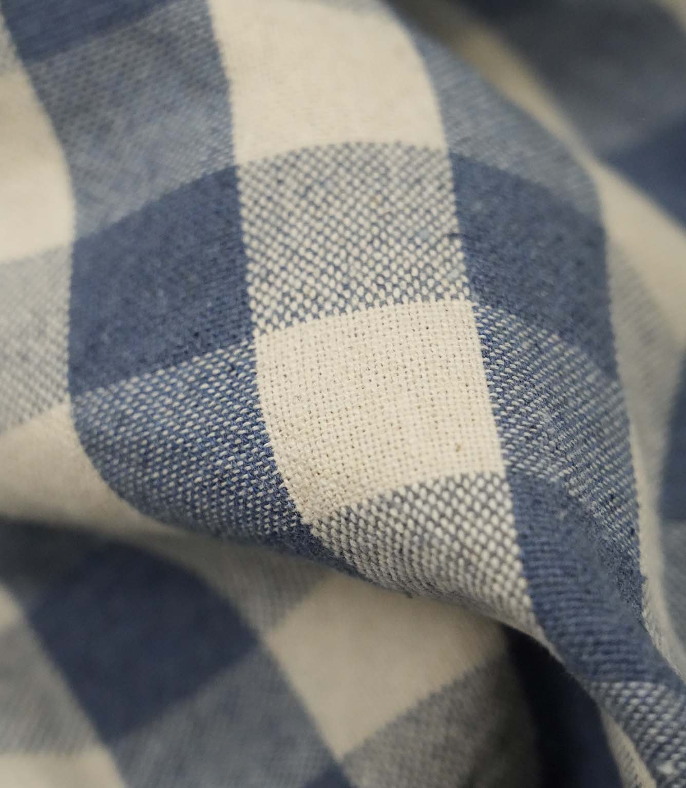 Aldsworth Check Fabric / Denim
