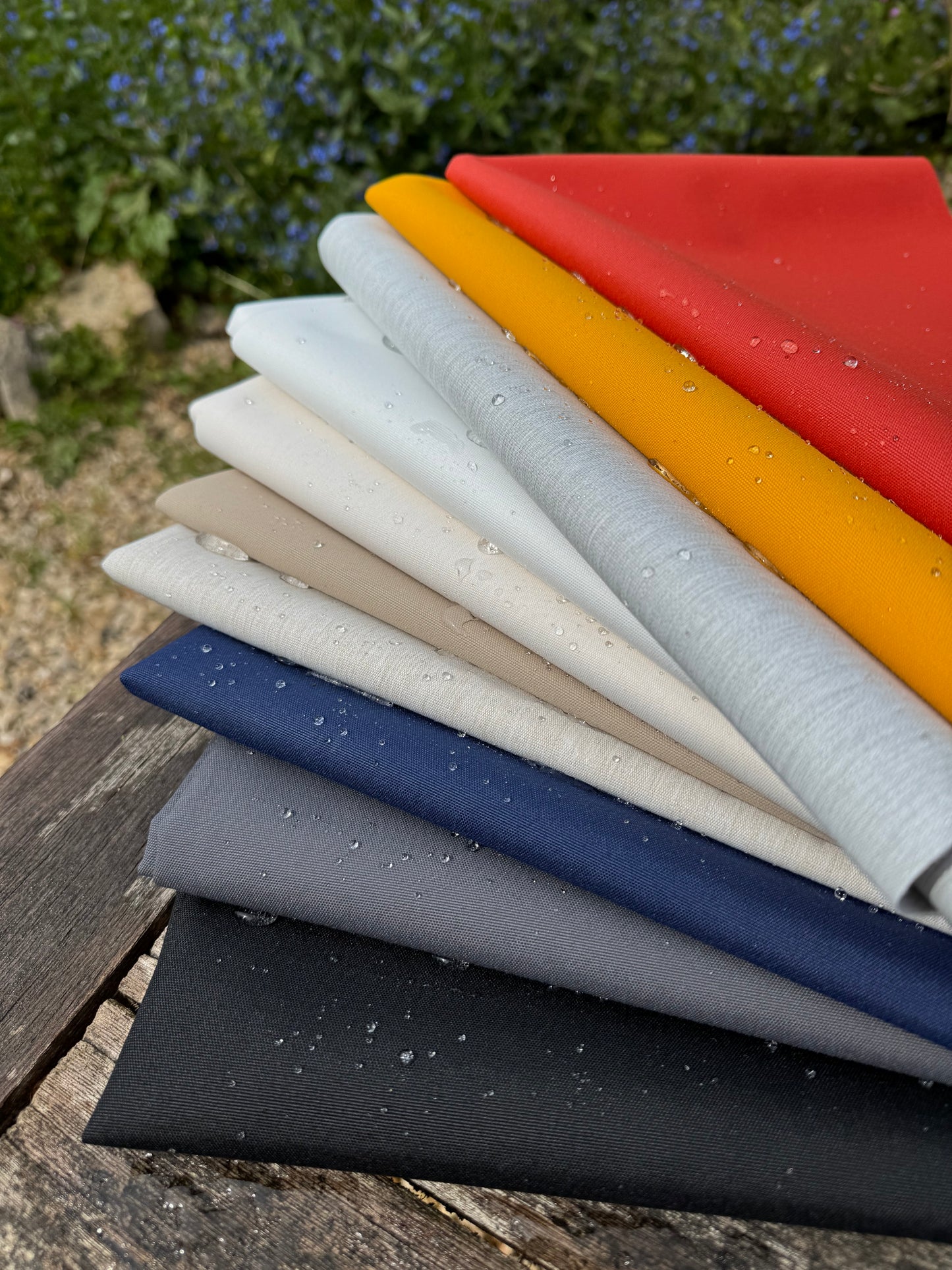 Cotswold Waterproof Outdoor Fabric / Black