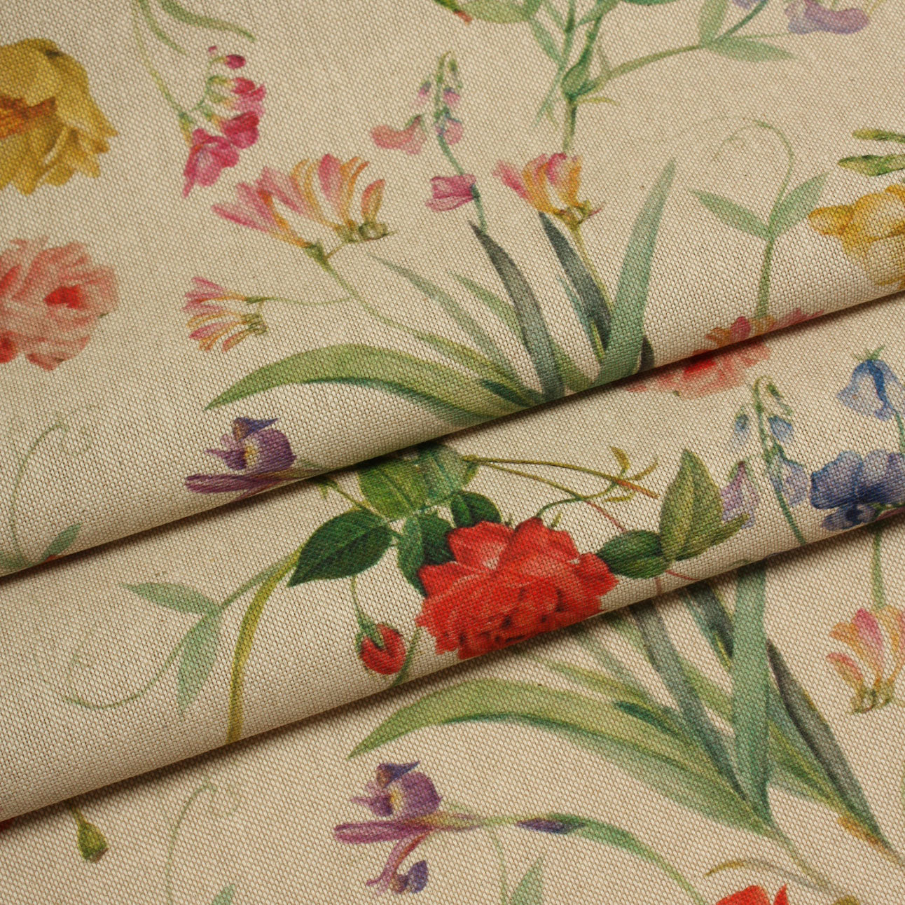 Country Meadow Fabric / Multi