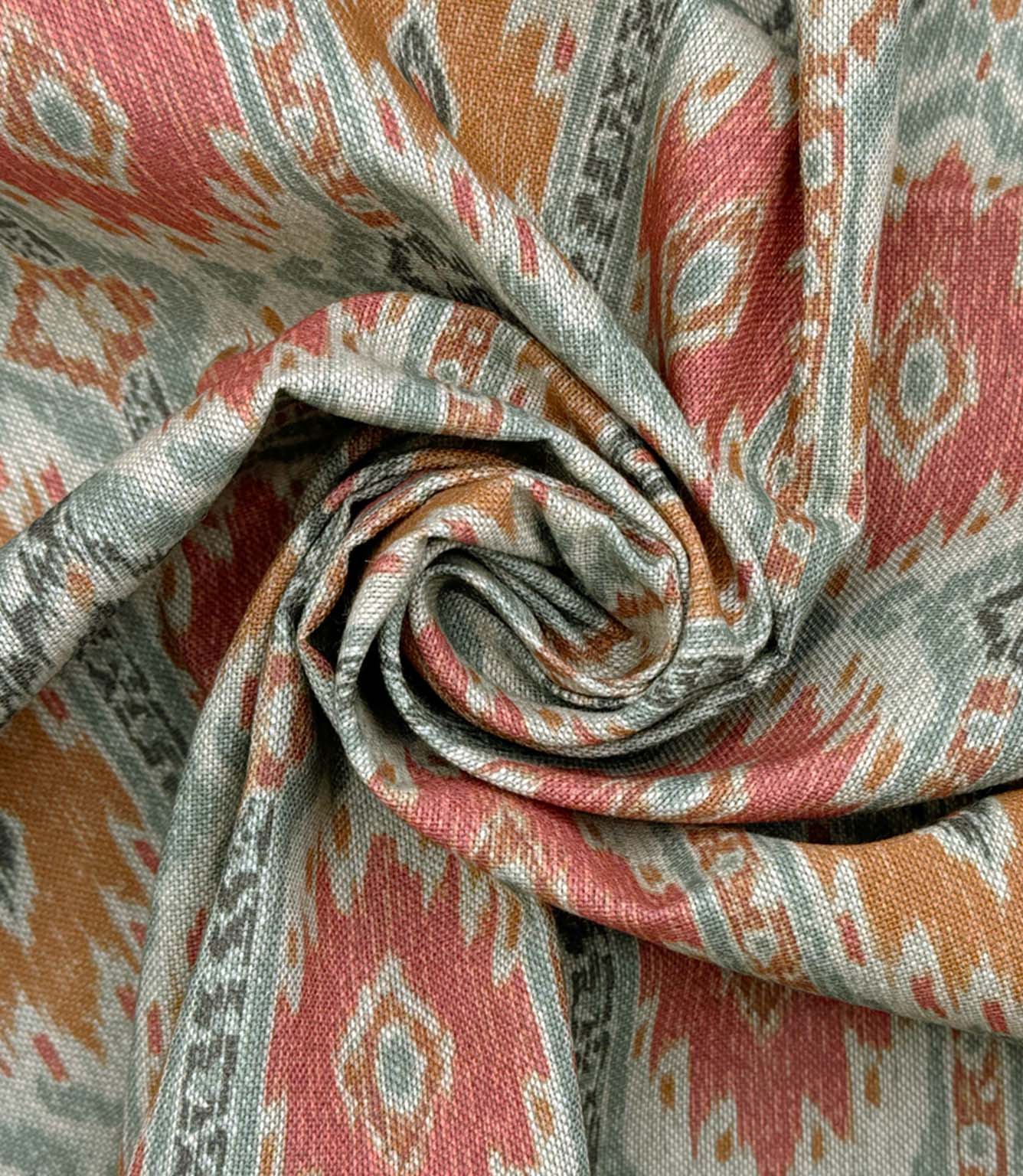 Desert Ikat Fabric / Sunset