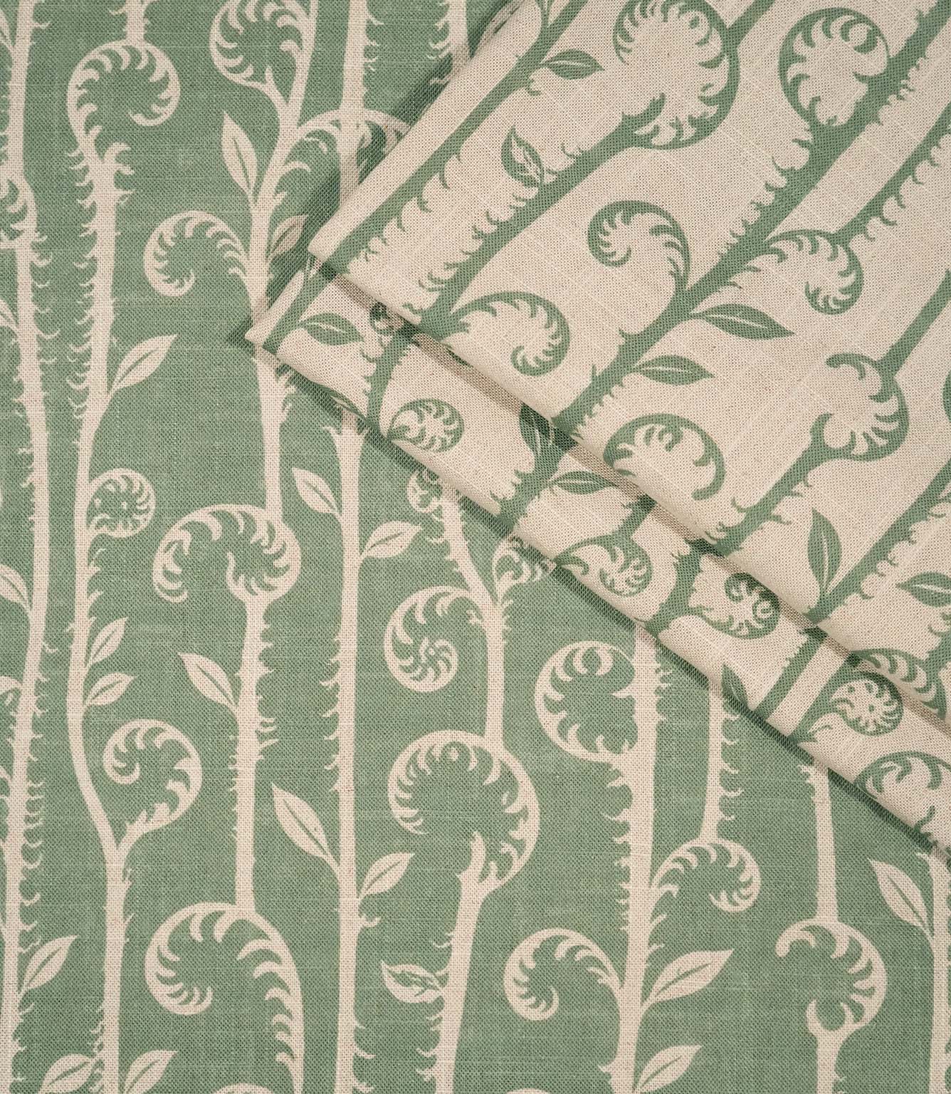Little Bracken Fabric / Apple Green