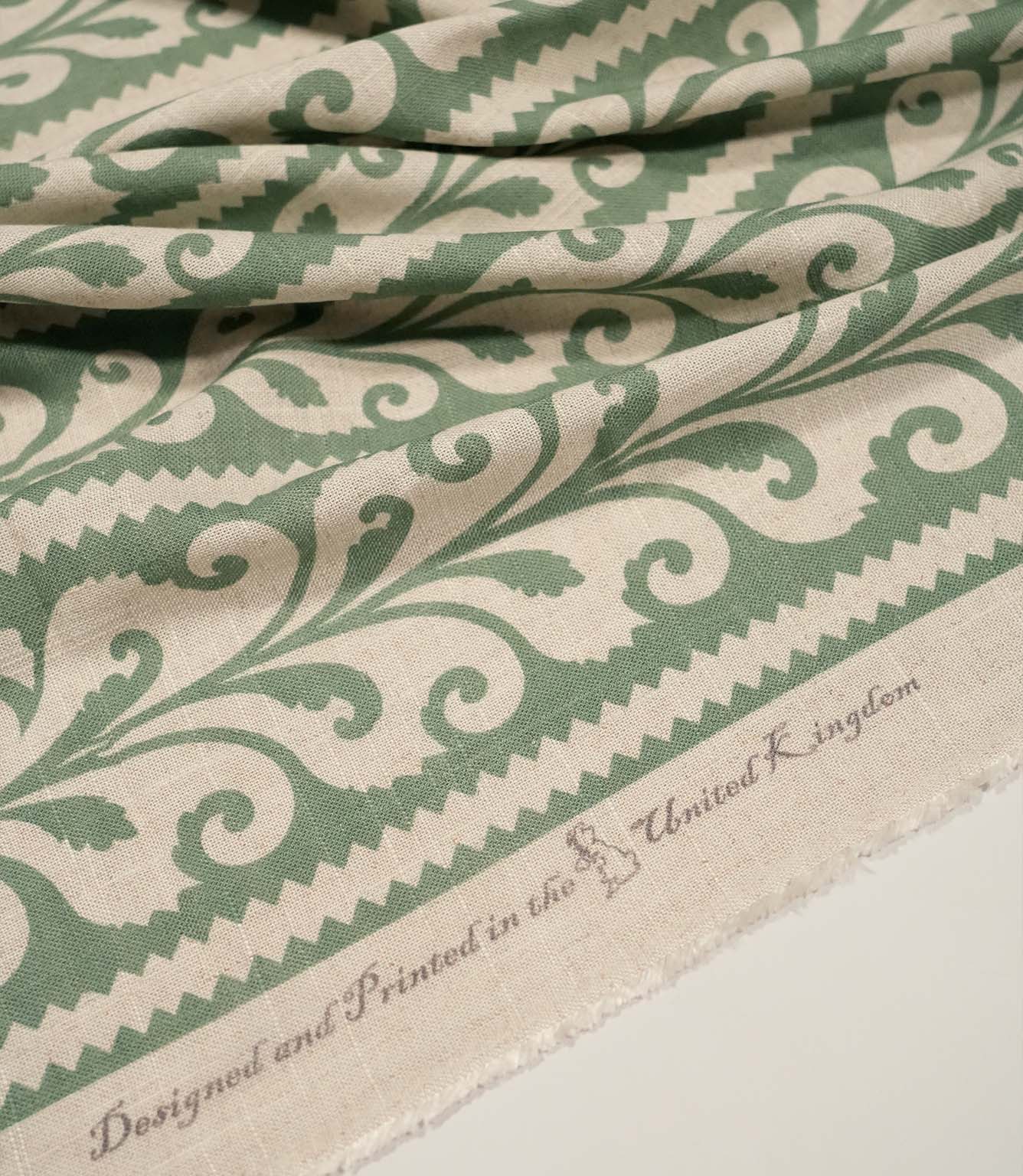 Walled Garden Fabric / Apple Green
