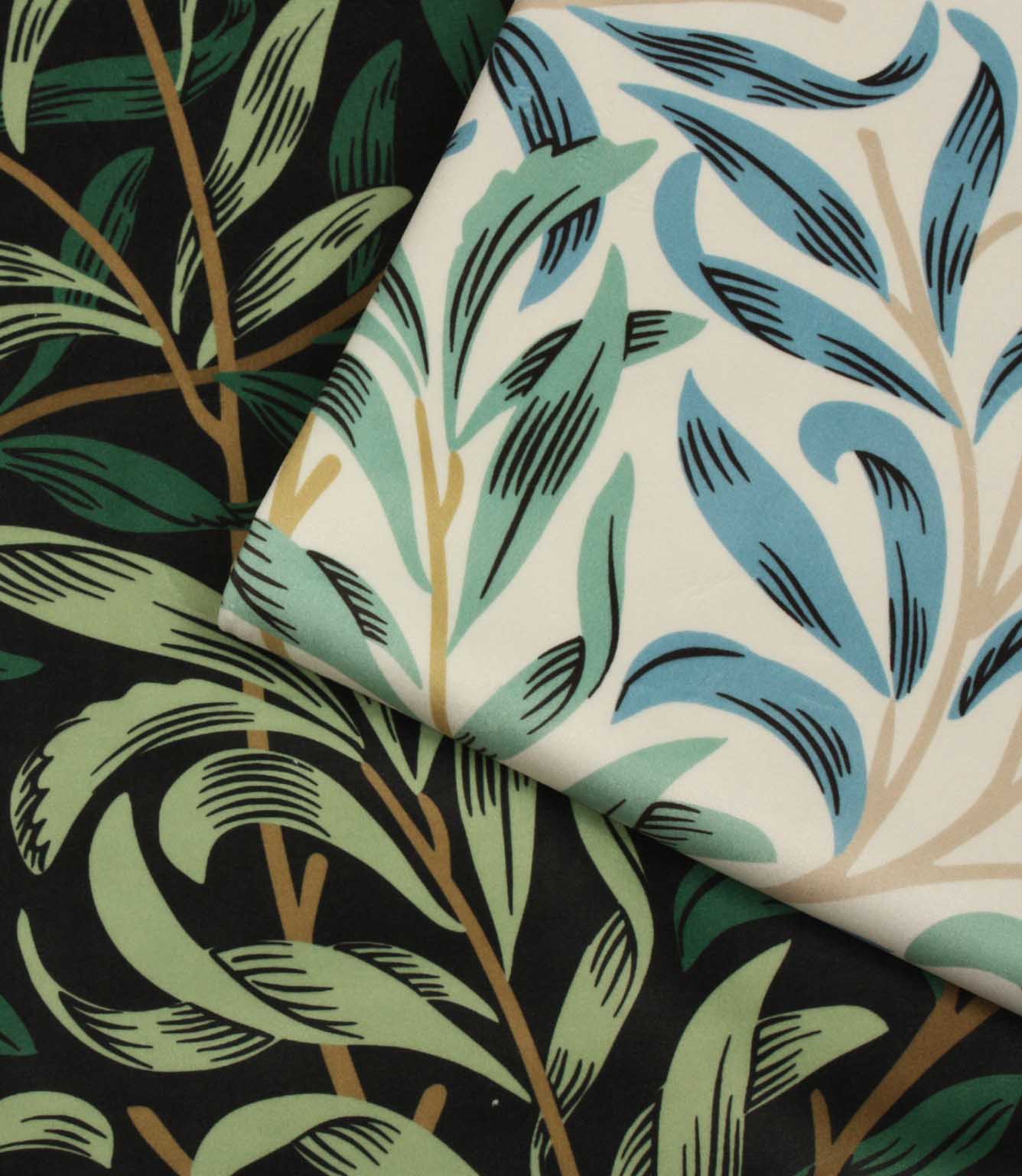 Willow Bough Velvet Fabric