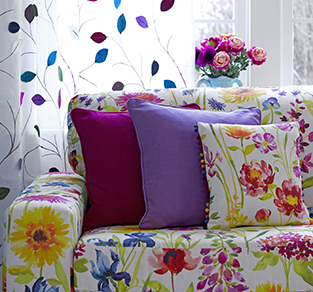 1.	MIX AND MATCH COLOURFUL CUSHIONS