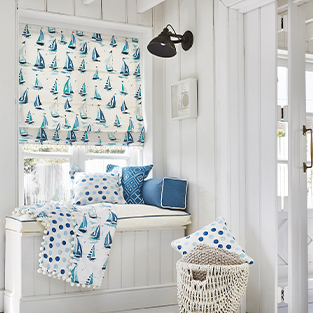 Roman blinds make a feature of your window
