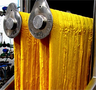 How silk fabric is made