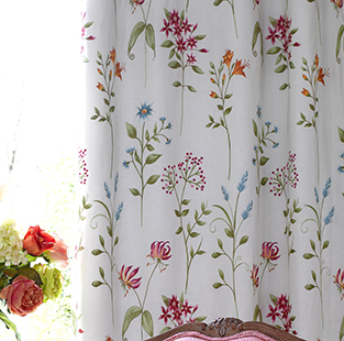 Try dainty florals for a cottage vibe