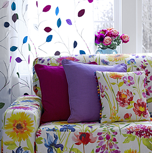 Go bold with vivid florals