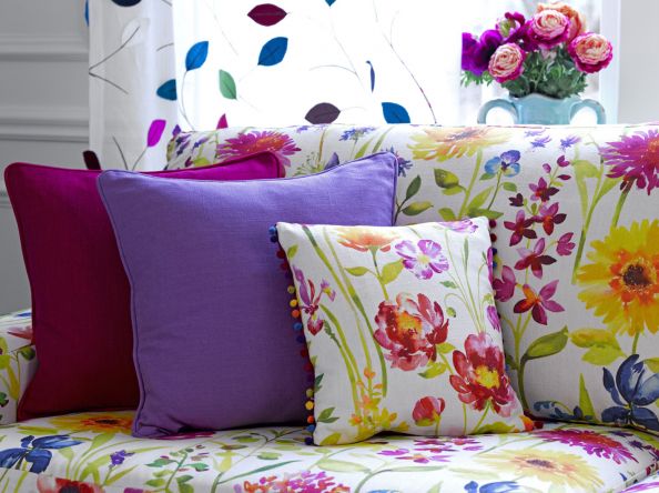 Five ways to use floral fabric effectively - Just Fabrics