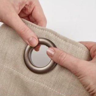 How to use clip on eyelet rings - Just Fabrics
