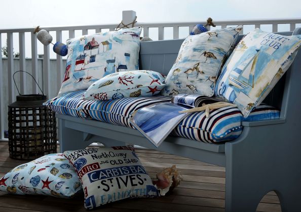How to use nautical fabric for coastal chic style - Just Fabrics