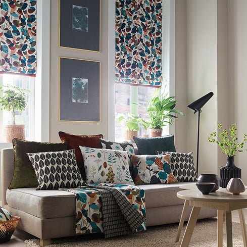 Living Room Blind Ideas - Just Fabrics
