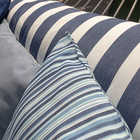 Striped Outdoor Fabric - Just Fabrics