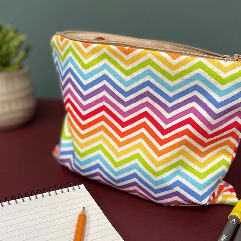 How to make a Fabric Pencil Case - Just Fabrics