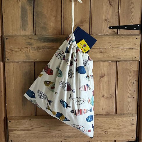 How to Make a Drawstring Bag - Just Fabrics