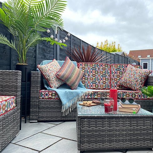 8 Ways to Style Your Garden Using Outdoor Fabrics and Furniture - Just Fabrics