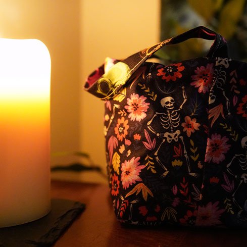 How to Make a Halloween Fabric Basket - Just Fabrics