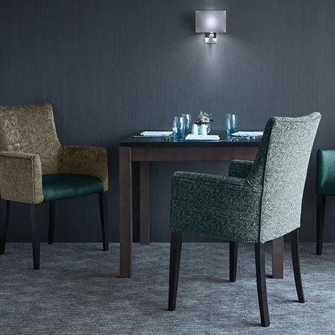 Upholstery and Curtains for Restaurants - Just Fabrics