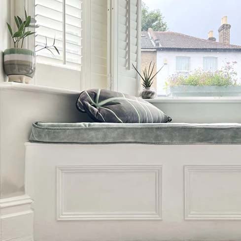 How to Make a DIY Bay Window Seat with LittleTerracedHouse - Just Fabrics