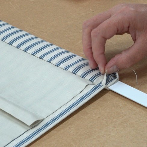 How To Make a High Quality, Lined Roman Blind - Just Fabrics