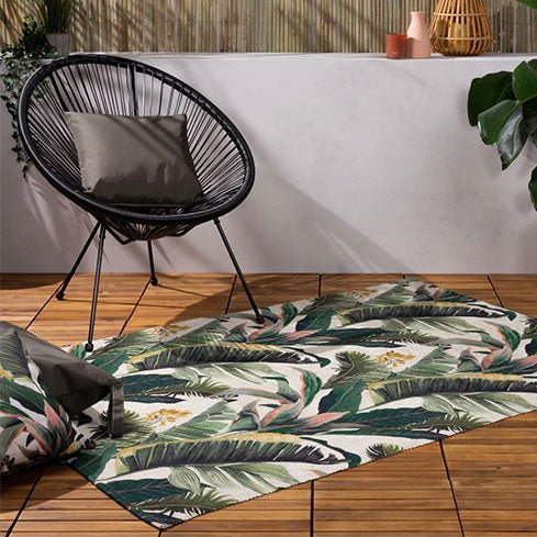 How to use Outdoor Rugs and Cushions to Style your Outdoor Space - Just Fabrics